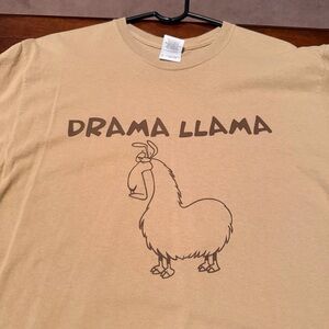 Drama Llama Graphic T-Shirt Adult Medium